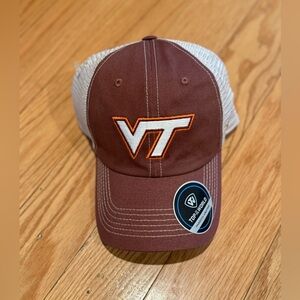 Top of the World Virginia Tech mesh, snapback hat VT Hokies NWT college